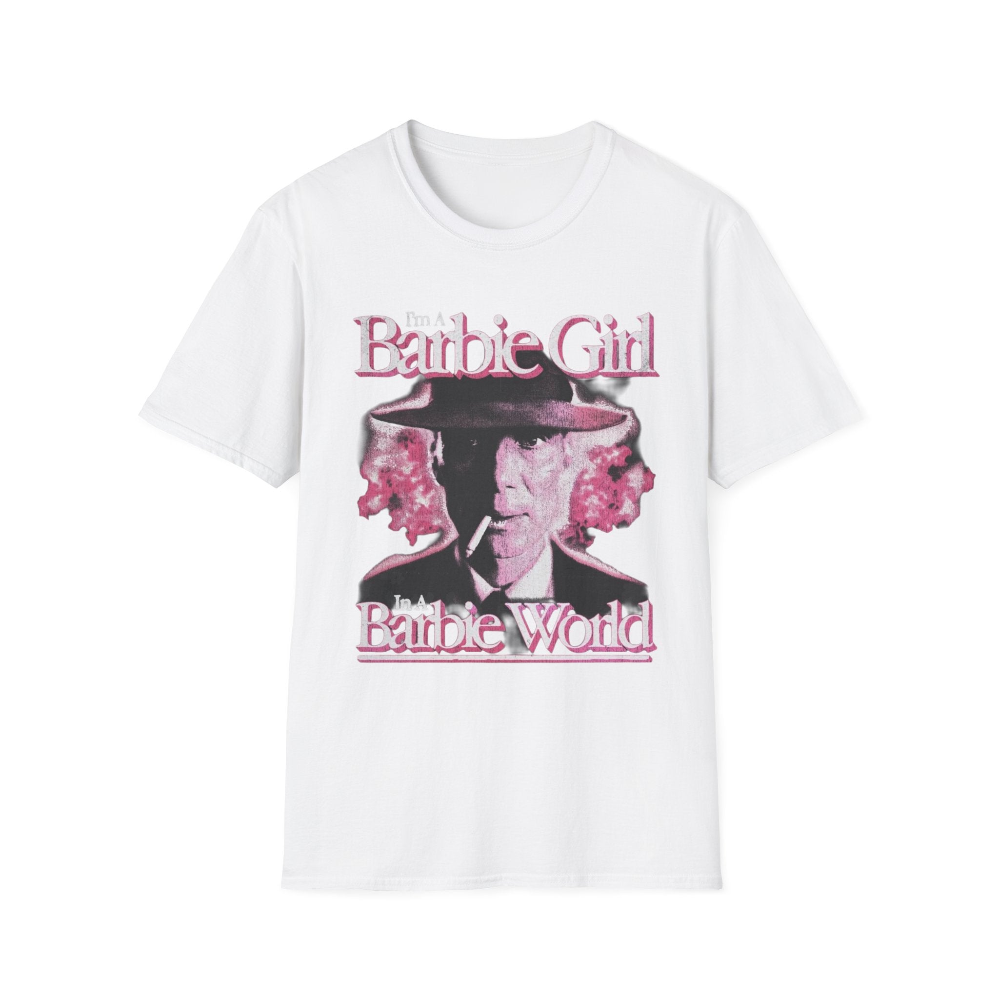 Barbie Girl Graphic T-Shirt — Retro Pink Vintage Pop Design