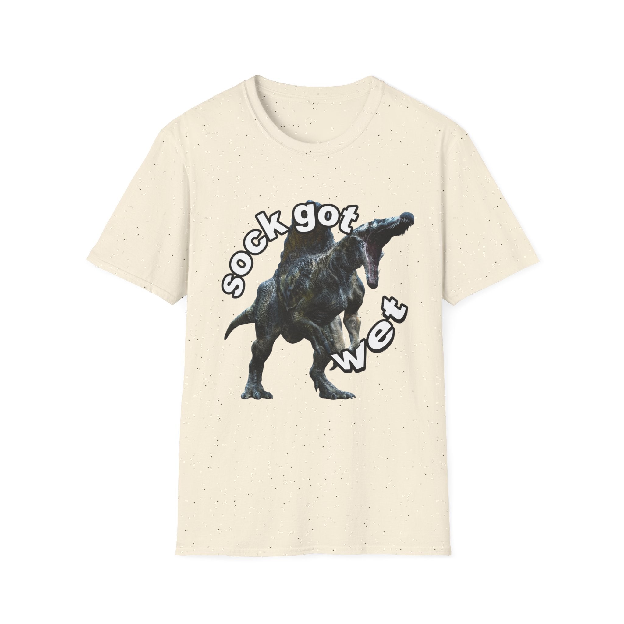 Sock Got Wet T-Shirt — Funny Wet Dog Graphic Tee