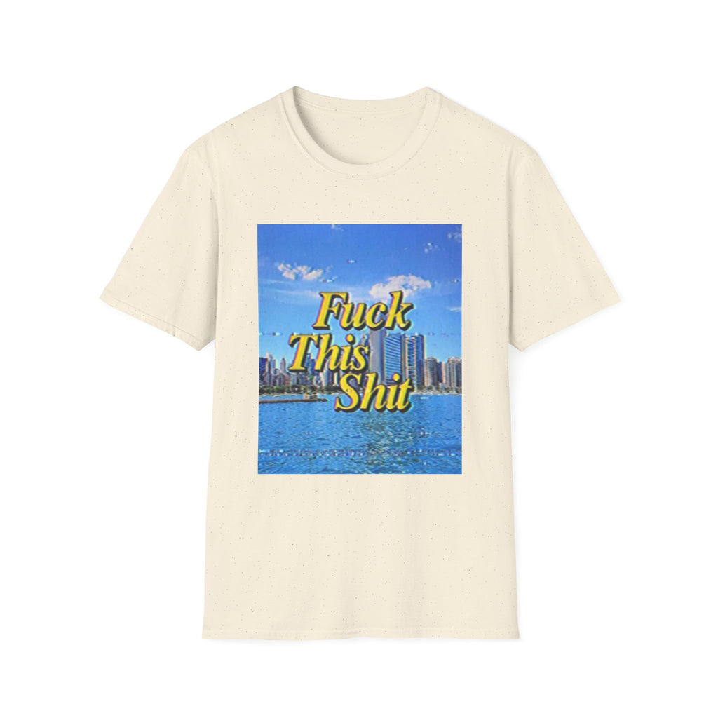 T‑Shirt — "Fuck This Shit" Retro Beach Graphic Tee