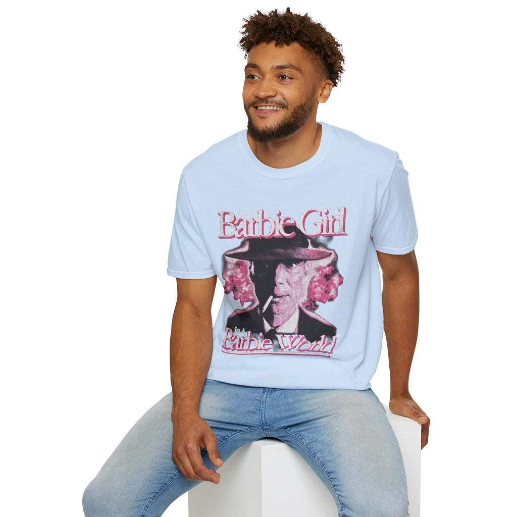 Barbie Girl Graphic T-Shirt — Retro Pink Vintage Pop Design