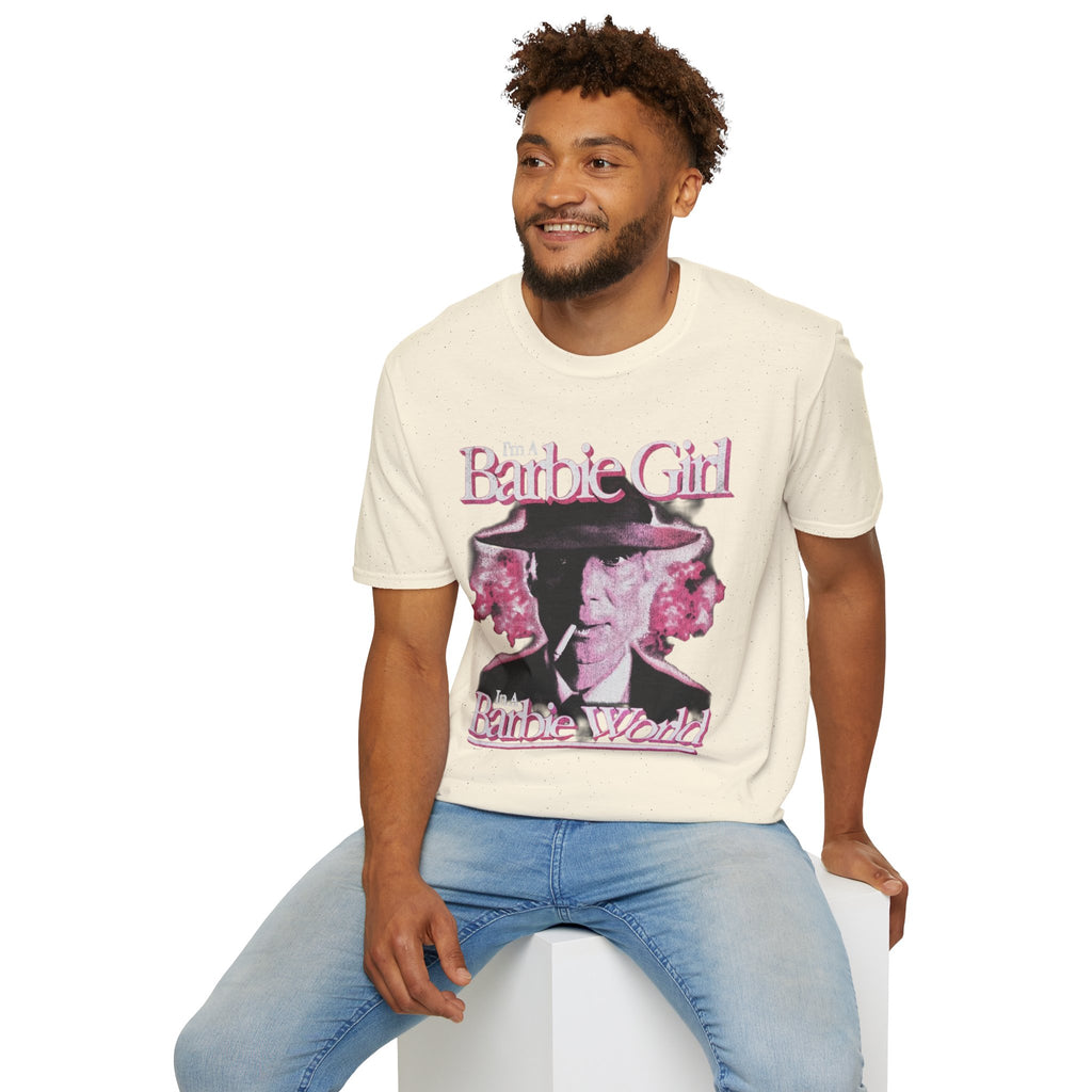 Barbie Girl Graphic T-Shirt — Retro Pink Vintage Pop Design