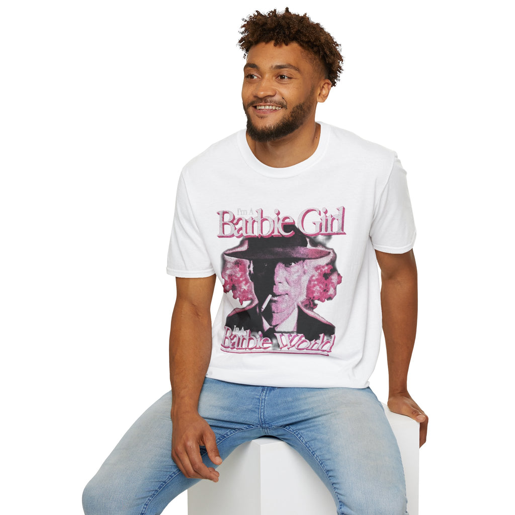 Barbie Girl Graphic T-Shirt — Retro Pink Vintage Pop Design