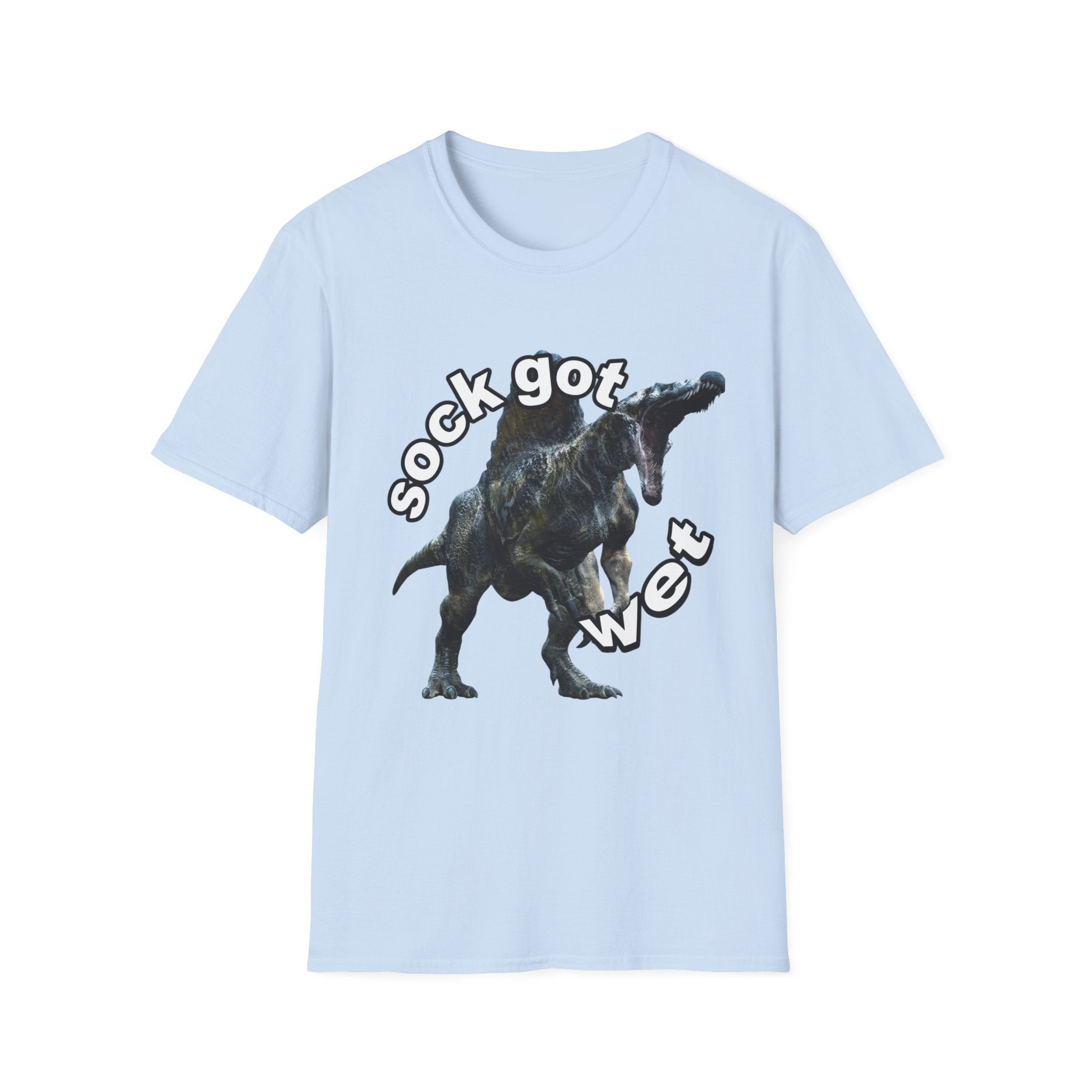 Sock Got Wet T-Shirt — Funny Wet Dog Graphic Tee
