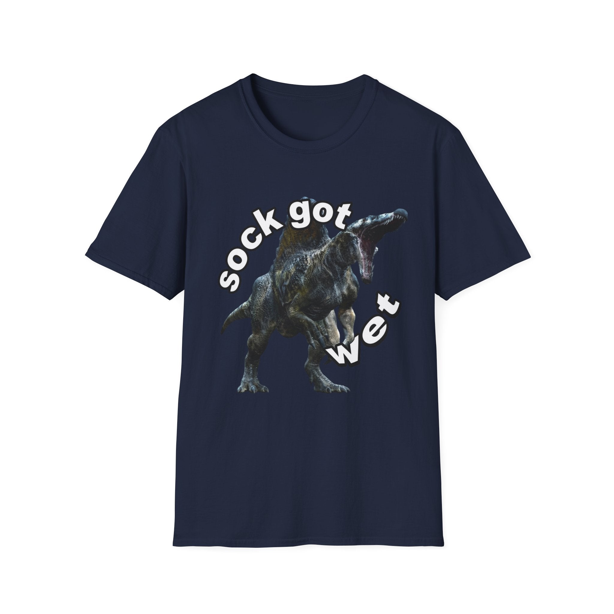 Sock Got Wet T-Shirt — Funny Wet Dog Graphic Tee