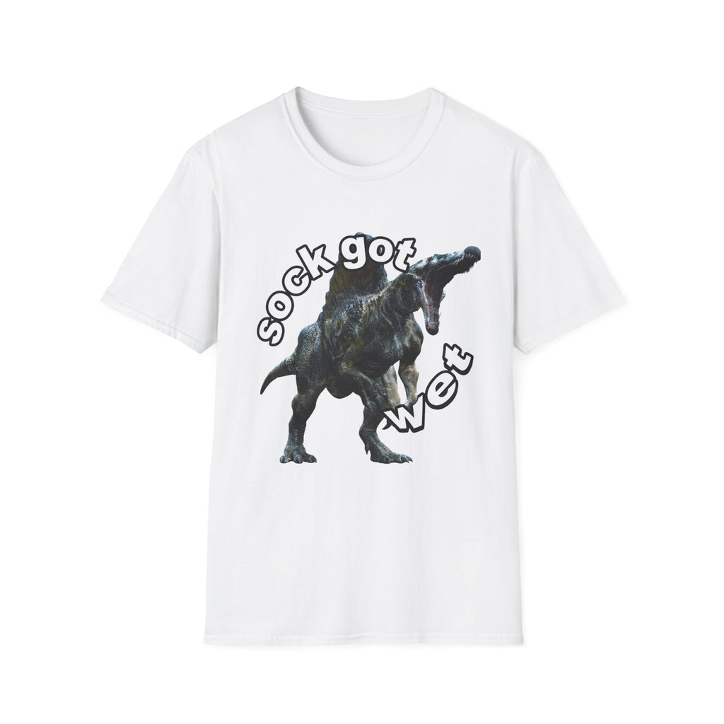 Sock Got Wet T-Shirt — Funny Wet Dog Graphic Tee