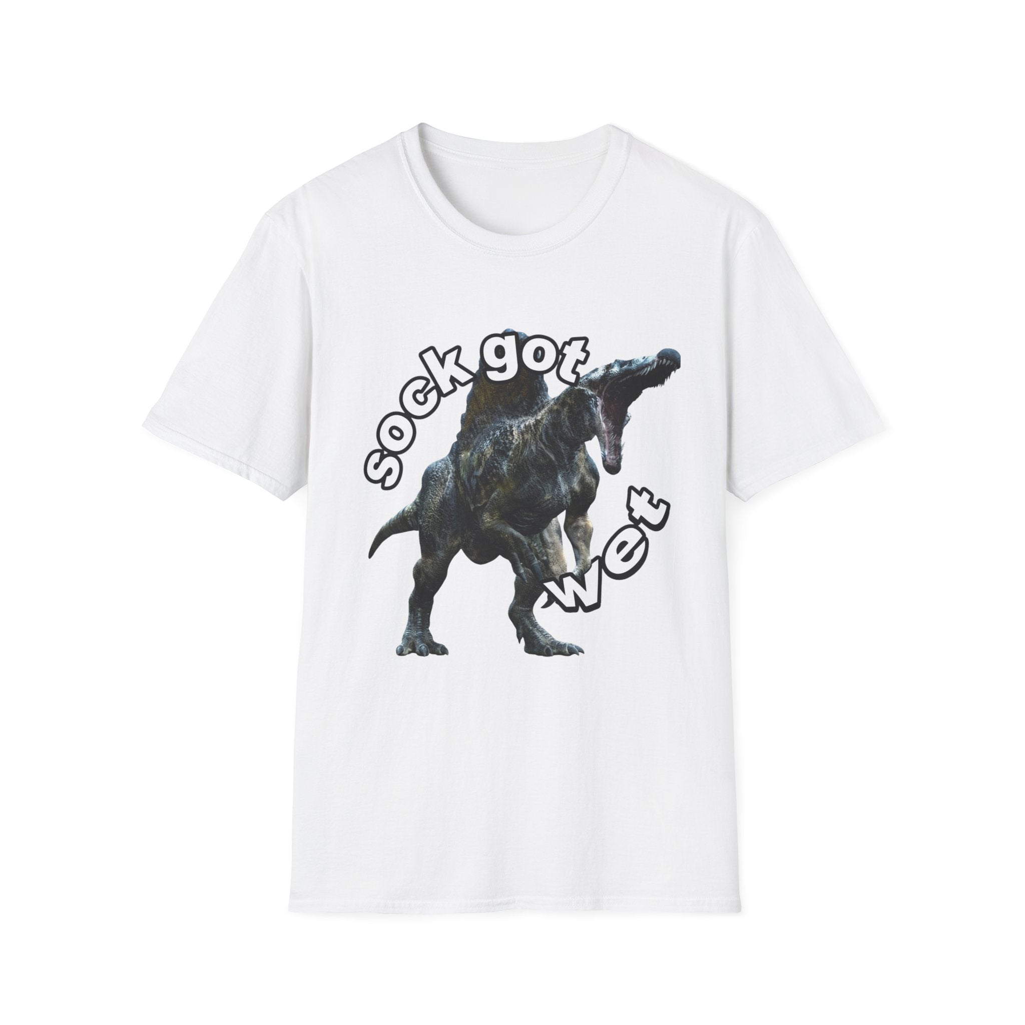 Sock Got Wet T-Shirt — Funny Wet Dog Graphic Tee